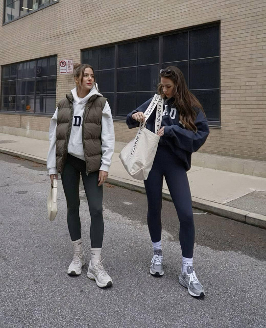 Женские повседневные лосины из бифлекса Темно-синий, 42 Одесса - изображение 2