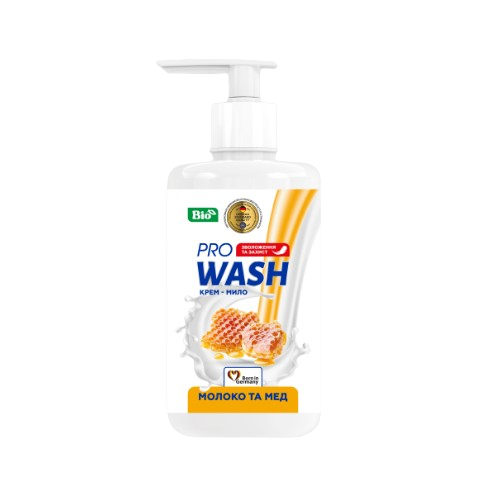 Крем-мило 470гр Молоко і мед ProWash 2К Житомир