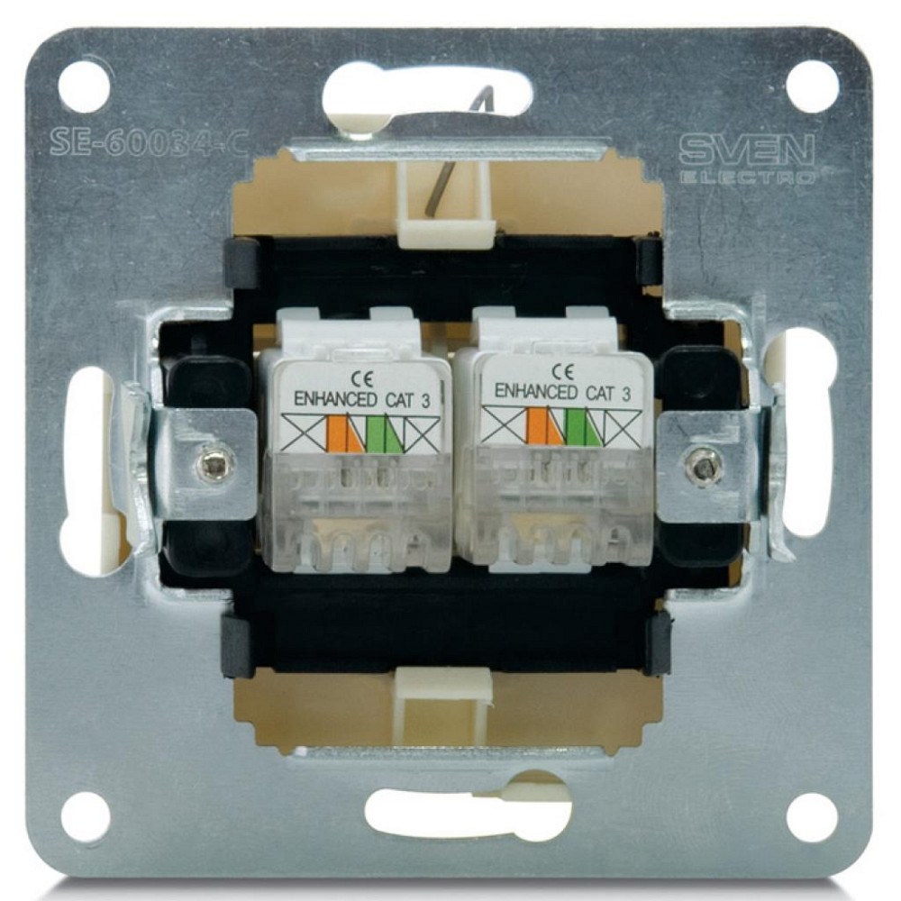 Телефонная розетка Sven SE-60034-C cream (7100016) Винница - изображение 4