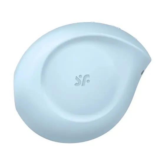 Вакуумний кліторальний стимулятор із вібрацією Satisfyer Sugar Rush Blue Львів