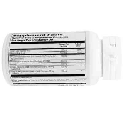 Вітамінно-мінеральний комплекс Solaray Очищувач Січовий Кислоти, Total Cleanse, Uric Acid, 60 капсу (SOR-35007) Вінниця