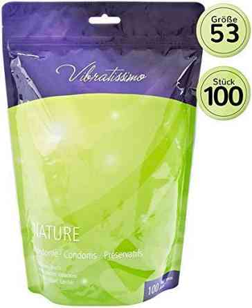 Презервативы Amor Vibratissimo Nature, 100 шт Sex Aura Киев