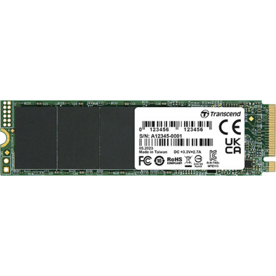 Накопичувач SSD M.2 2280 500GB Transcend (TS500GMTE115S) Вінниця - фото 1