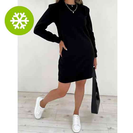 Теплое женское платье спортивное Cassie батал Киев