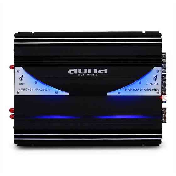 AMP-CH04 4-канальний автомобільний підсилювач потужності 380 Вт RMS 2800 Вт макс. 4,0 (Німеччина, читати опис) Рівне