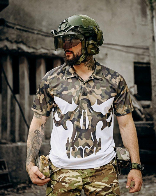 Мілітарі поло футболка jblivion punisher mtk ПП7496 Одеса - фото 1