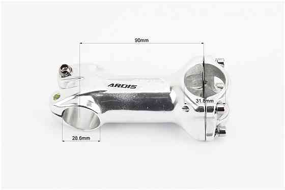 Винос керма MTB 28,6x31,8х90мм, алюмінієвий, сірий ARDIS Київ