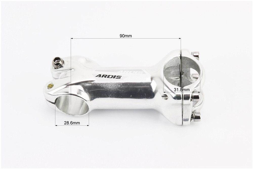 Винос керма MTB 28,6x31,8х90мм, алюмінієвий, сірий ARDIS Київ - фото 2
