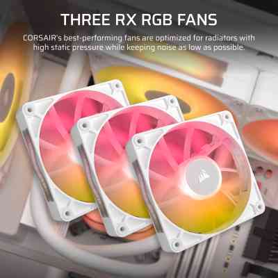 Система рідинного охолодження Corsair iCUE LINK TITAN 360 RX LCD White AIO (CW-9061026-WW) Вінниця