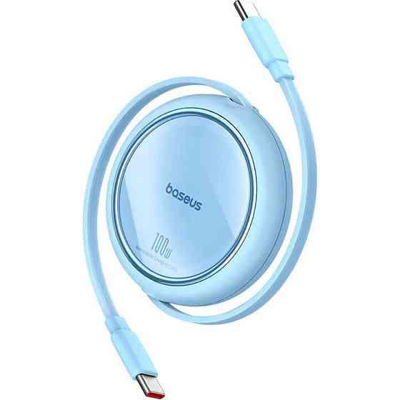 Кабель Type-C Baseus Free2Draw Mini висувний 100W 1m Galaxy Blue P10364500311-00 Одеса