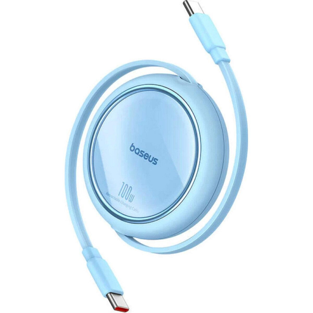 Кабель Type-C Baseus Free2Draw Mini висувний 100W 1m Galaxy Blue P10364500311-00 Одеса - фото 1