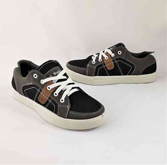 Чоловічі Кросівки Кеди Мокасини Чорні (розміри: 42) Дніпро