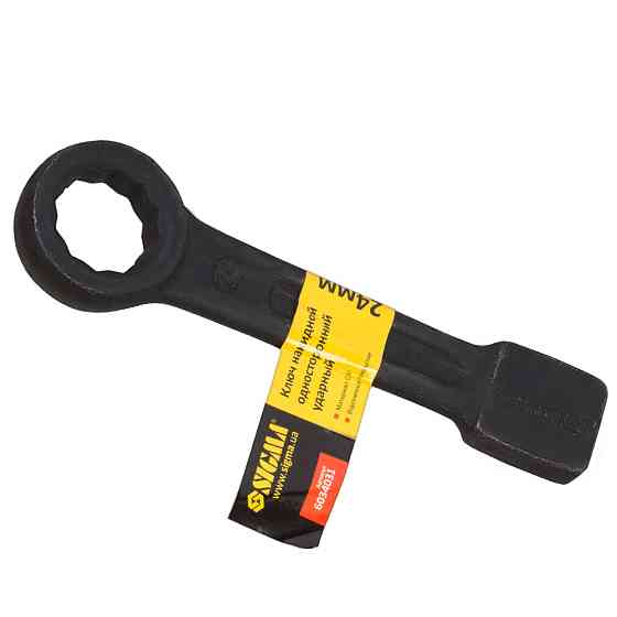Sigma Ключ накидной односторонний ударный 24мм CrV SIGMA (6034031) Коломия