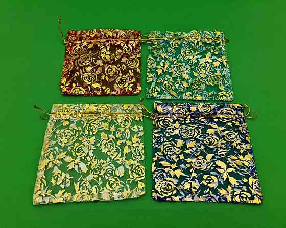 Мішечок з органзи 15*15 асорті (20 шт.) Харків