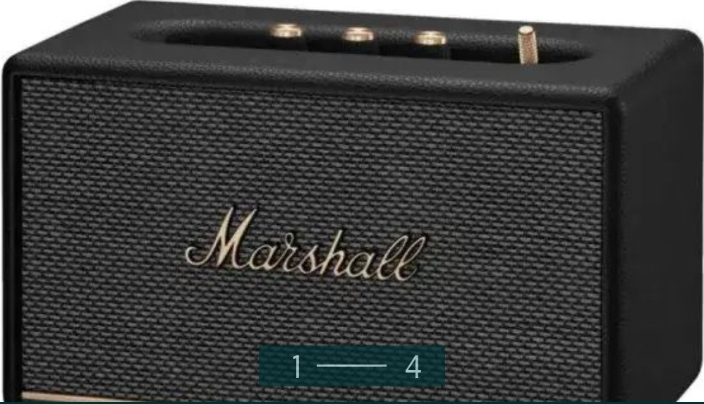 Акустическая система Marshall Acton 3 Black. Киев - изображение 4