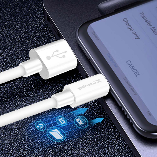 Кабель USB Type-C ColorWay CW-CBUC019-WH 5,0А 1м білий Житомир