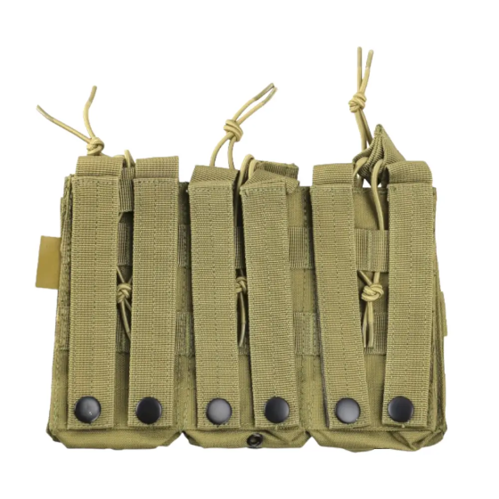 Тактичний потрійний підсумок для магазинів DUO Kombat Tactical M16/M4/AK Койот Вінниця