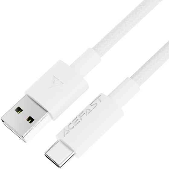 Кабель USB 2.0 AM-Type-C M, 1.2м 3A C18-04 White Acefast Вінниця
