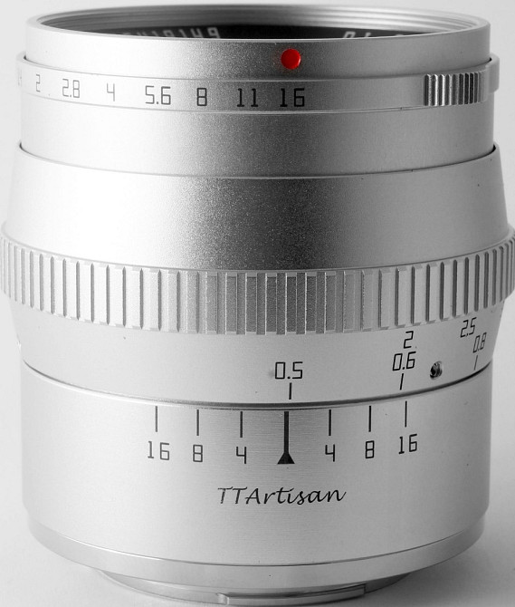 Объектив TTArtisan 50mm f/1.2 MF для Fujifilm XF. Харьков - изображение 6