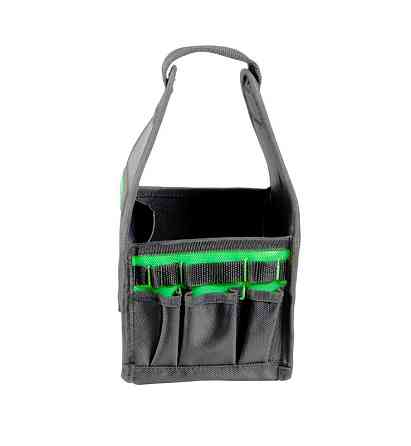 Сумка для інструментів відкрита MASTERTOOL 160х170х310 мм 8 кишень посилене дно 1680 DEN 79-1930 Коломия