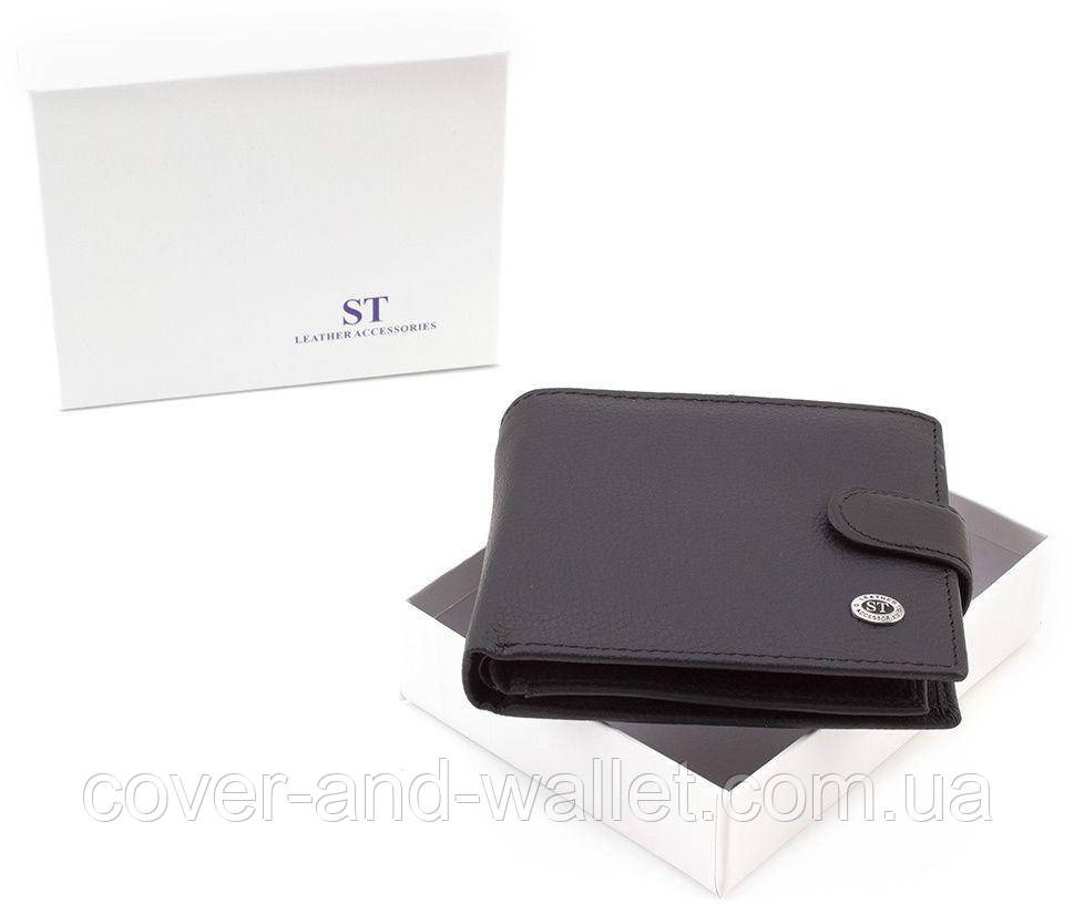 Кошелек мужской кожаный на много карточек ST 138 Leather Киев - изображение 9