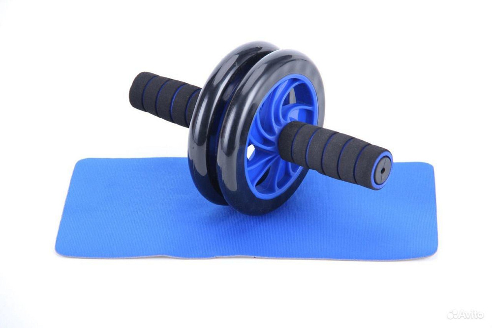 Тренажер колесо для пресса PROFI синий Бровары - изображение 1
