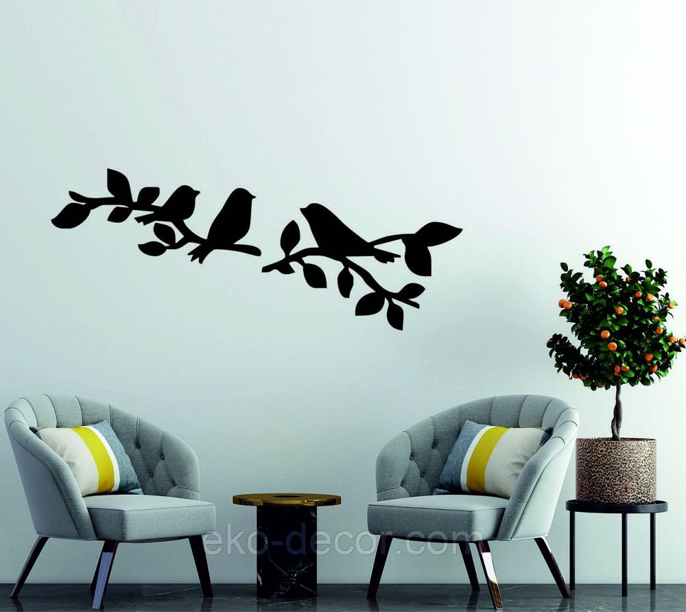Декоративное настенное Панно «Птички» , Декор на стену Киев - изображение 4