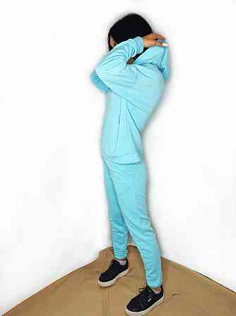 Костюм підлітковий спортивний тринитка петля Блакитний M Харків