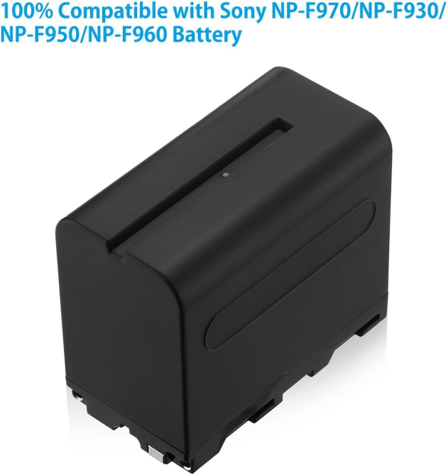 Аккумулятор Powerextra NP-F970 / NP-F960 / NP-F950 / NP-F930 8800 мАч для камер Sony, Li-ion Киев - изображение 4