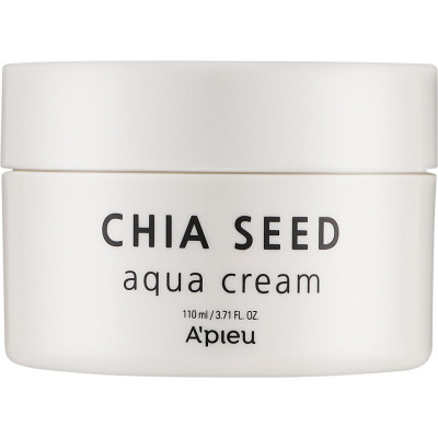 Крем для лица A'pieu Chia Seed Aqua Cream Для увлажнения кожи с семенами чиа 100 мл (8806185791007) Винница - изображение 1