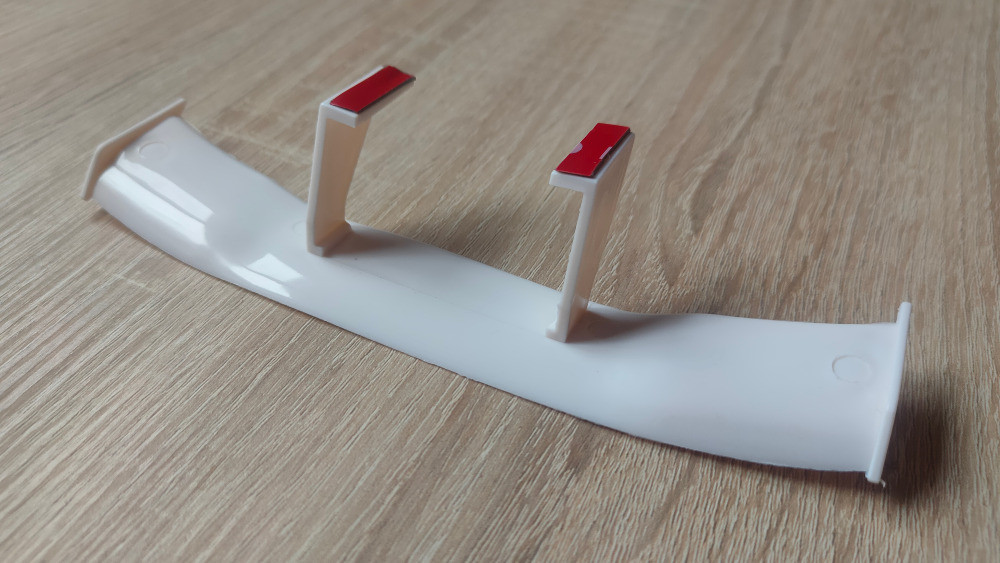 Міні Спойлер Білий на авто Синій, Червоний, Чорний Київ - фото 7