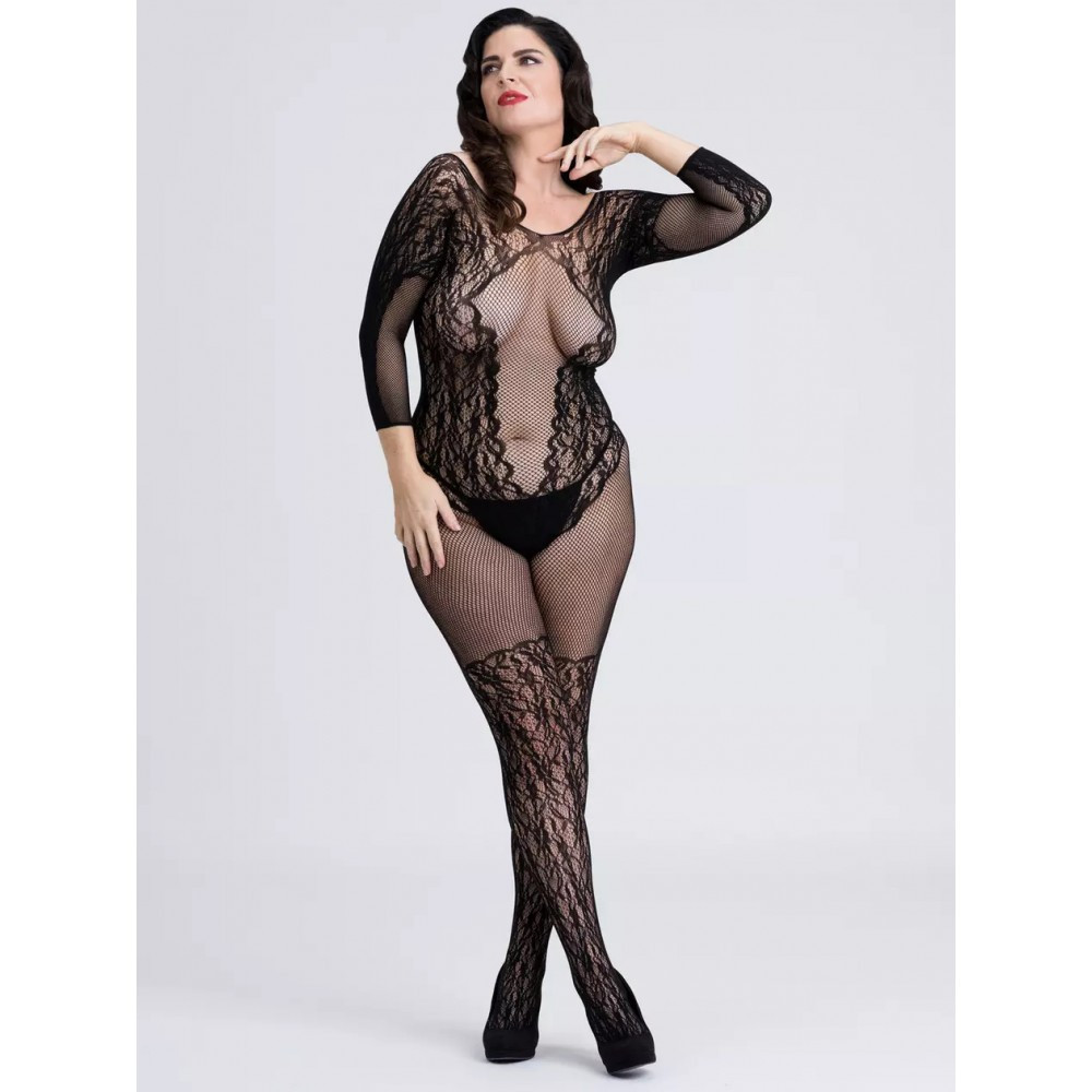 Боді Fifty Shades Of Grey Captivate чорний, розмір Plus Size (EU: 46-52) Sex Aura Київ - фото 1