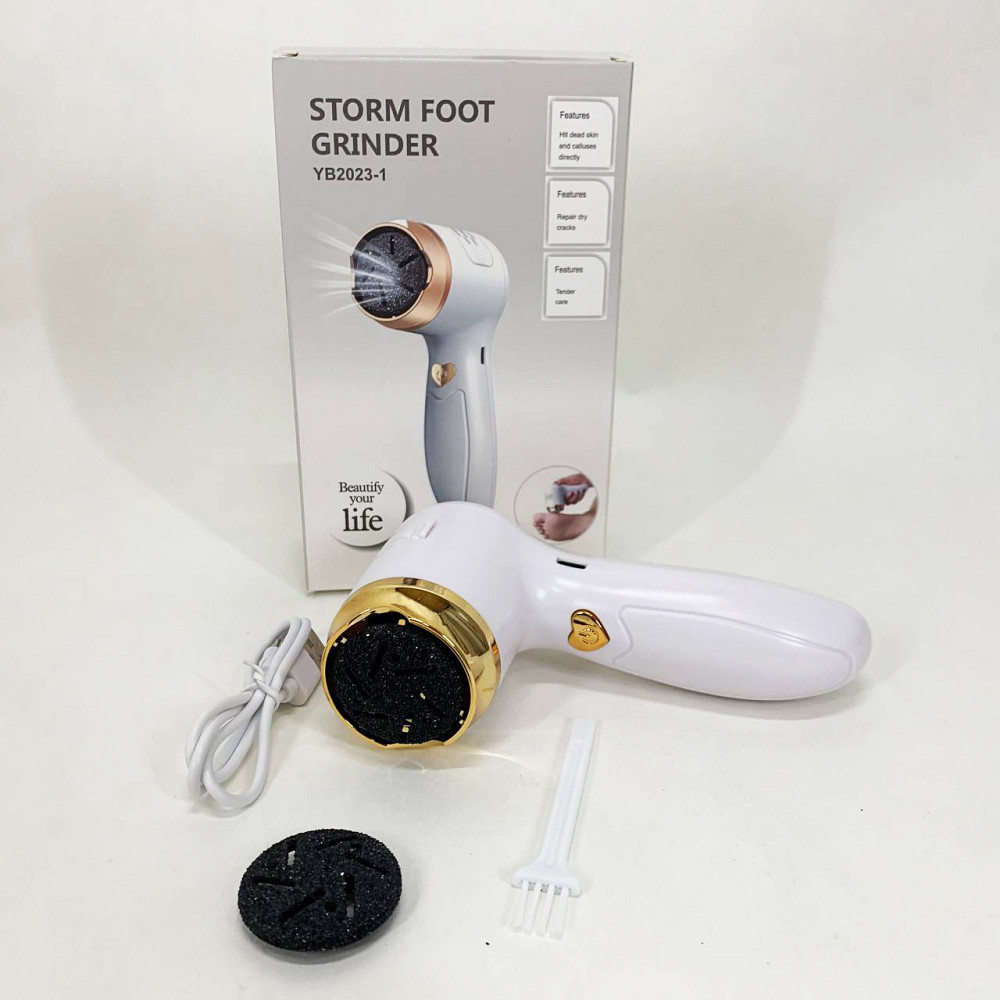 Электрическая пемза для чистки ног, Удаление мозолей на ногах, Электрическая пемза для стопы EW-36 Львов - изображение 7