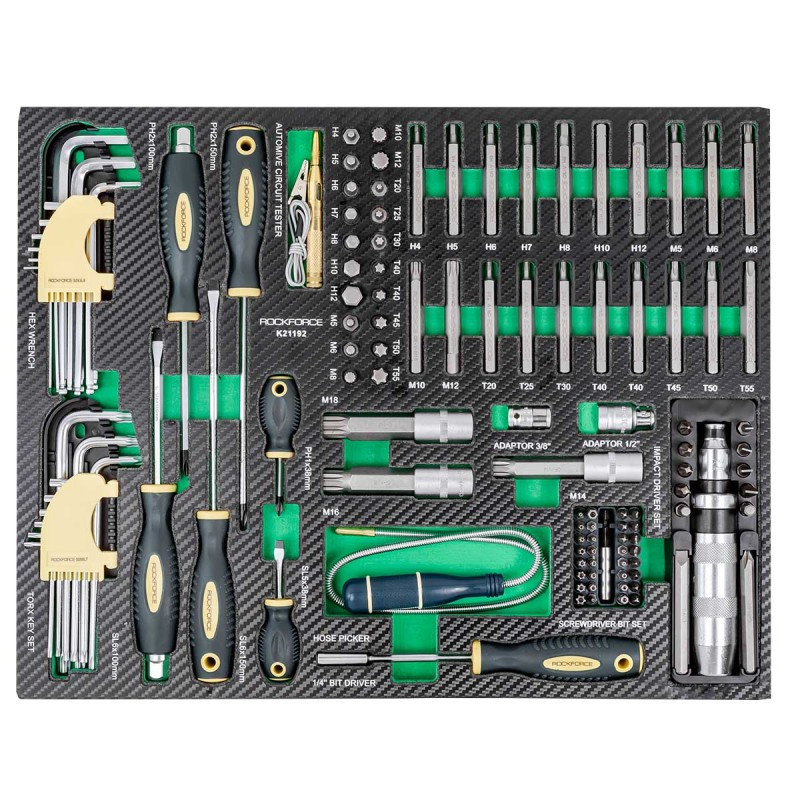 Набір інструментів 119 предметів у ложементі RockForce RF-K21192 Одеса - фото 1