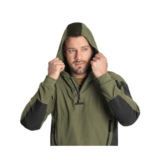 Кофта тактична Helikon-Tex RANGE HOODIE - TopCool, оливковий, розмір XL Киев