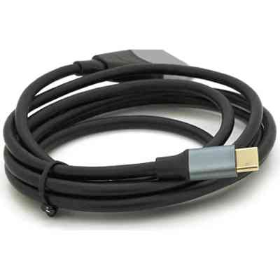 Кабель мультимедийный USB-C to HDMI M 1.8m 4K30Hz black Voltronic (YT-HDMI (M)-Type-C (M)-B) Винница