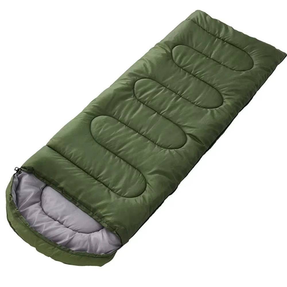 Спальный мешок демисезонный, 200х60см, Хаки / Спальник с капюшоном / Утепленный спальный мешок Киев - изображение 7