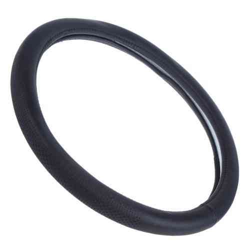 Чохол на кермо VLOD-NPUC980 BK L чорний, один шов, штучна шкіра Харків