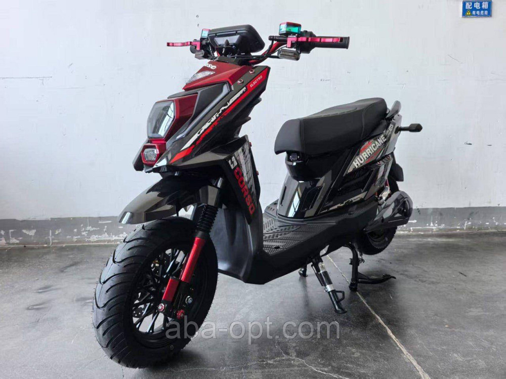 Скутер Електро Corso Hurricane 2500W-72V-40Ah Lition Шини 120/70-12«/120/70-12»Aba-Opt купити дешево в Україні дешево Одеса - фото 4