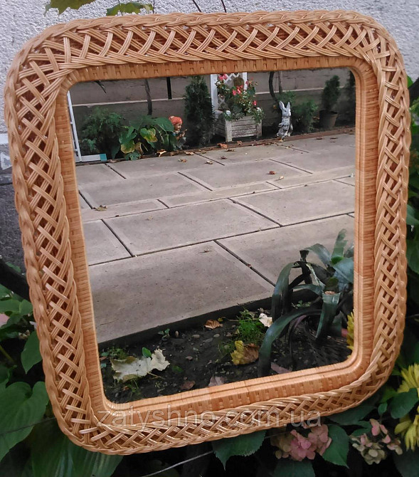 Дзеркало з лози велике Київ - фото 2