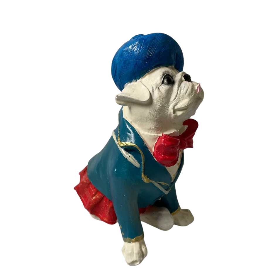 Статуетка Бульдог у шапці 21 см, гіпс Рівне - фото 2