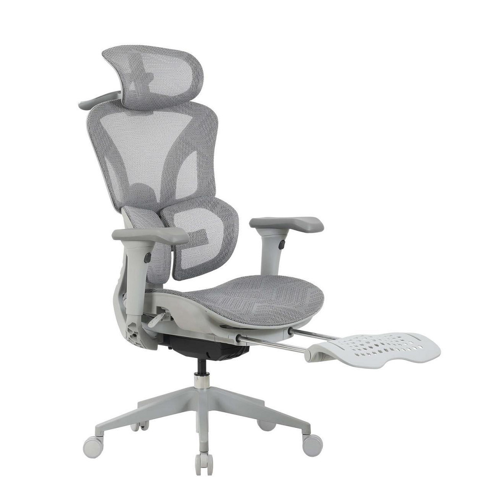 Крісло офісне OfficePro Elite OC950G Gray ( 28814 ) Харків - фото 12
