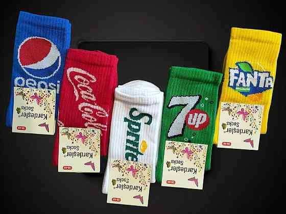 Шкарпетки жіночі в наборі з 5 шт. Kardesler Socks. Розмір 36-40 Київ