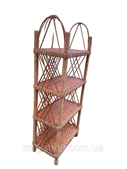 Етажерка плетеная на 4 полки Киев - изображение 1