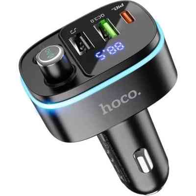 FM модулятор HOCO E62, Black, Box Вінниця