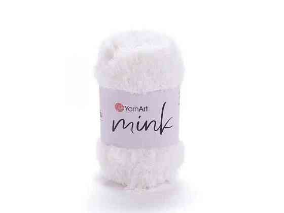 Пряжа Mink серый 100% полиамид 75м 50г арт.330 10шт/уп ТМ YARNART Киев