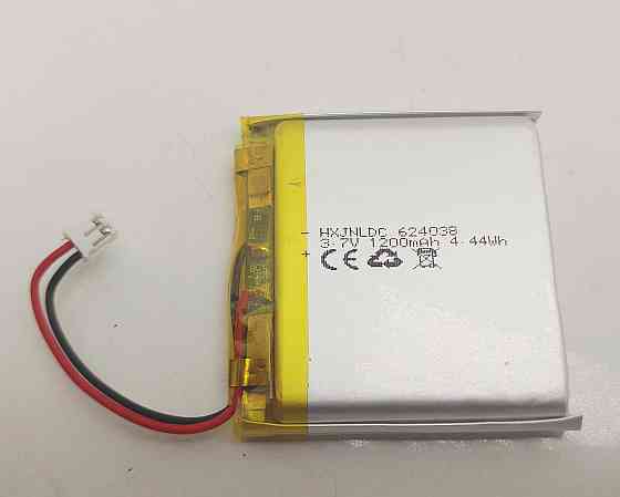 Літій-полімерний акумулятор 3.7V, 1200mAh (4.44Wh) HXJNLDC 624038 Луцьк
