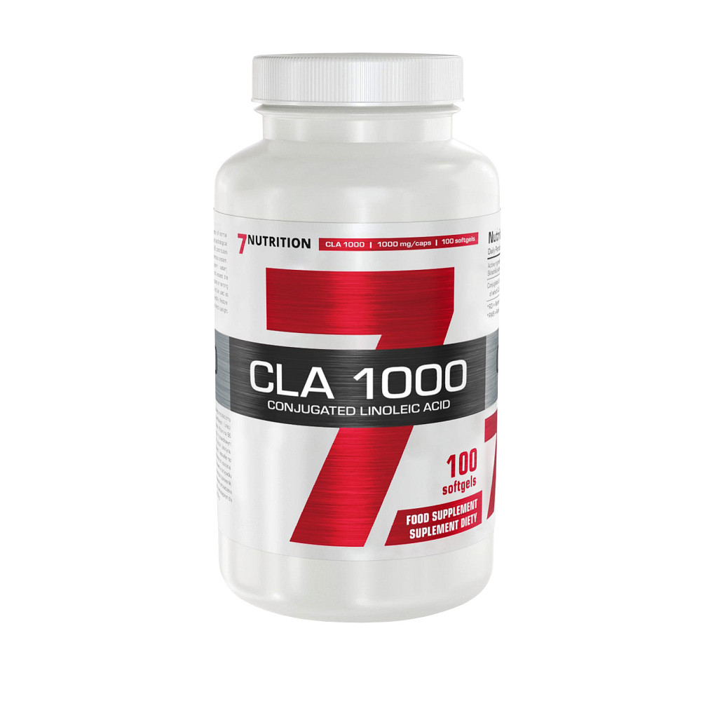 Кон'югована лінолева кислота 7 Nutrition CLA 1000 mg, 100 Softgels Луцьк - фото 1