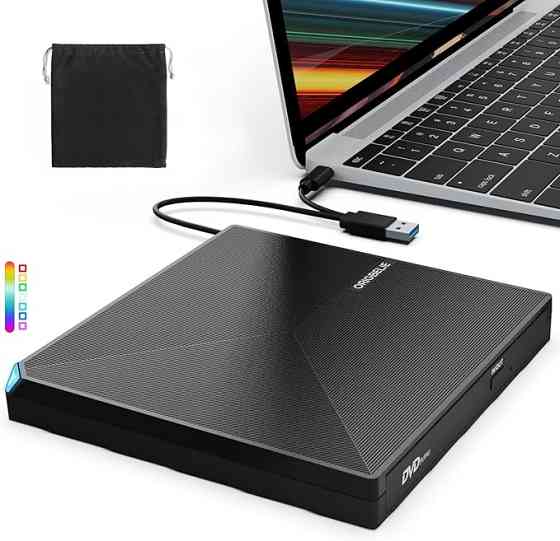 Зовнішній привід ORIGBELIE External DVD Drive (CD/DVD-RW) Луцьк
