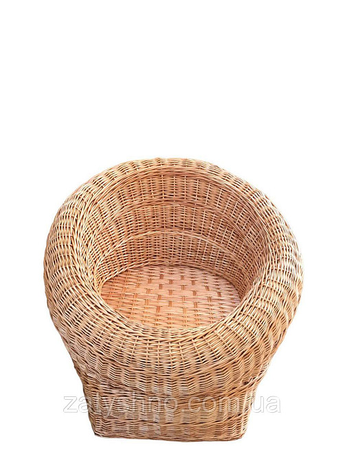 Большое плетеное кресло из лозы Киев - изображение 1